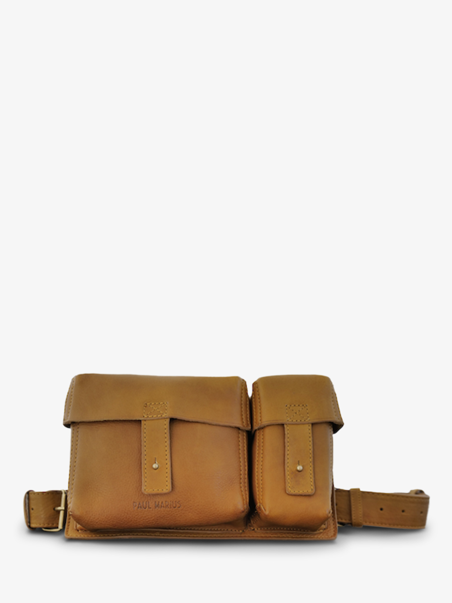 photo-vue-de-face-sac-bandouliere-cuir-vrouw-maroen-lacartouchiere-honey-oil-paul-marius-m401-ody
