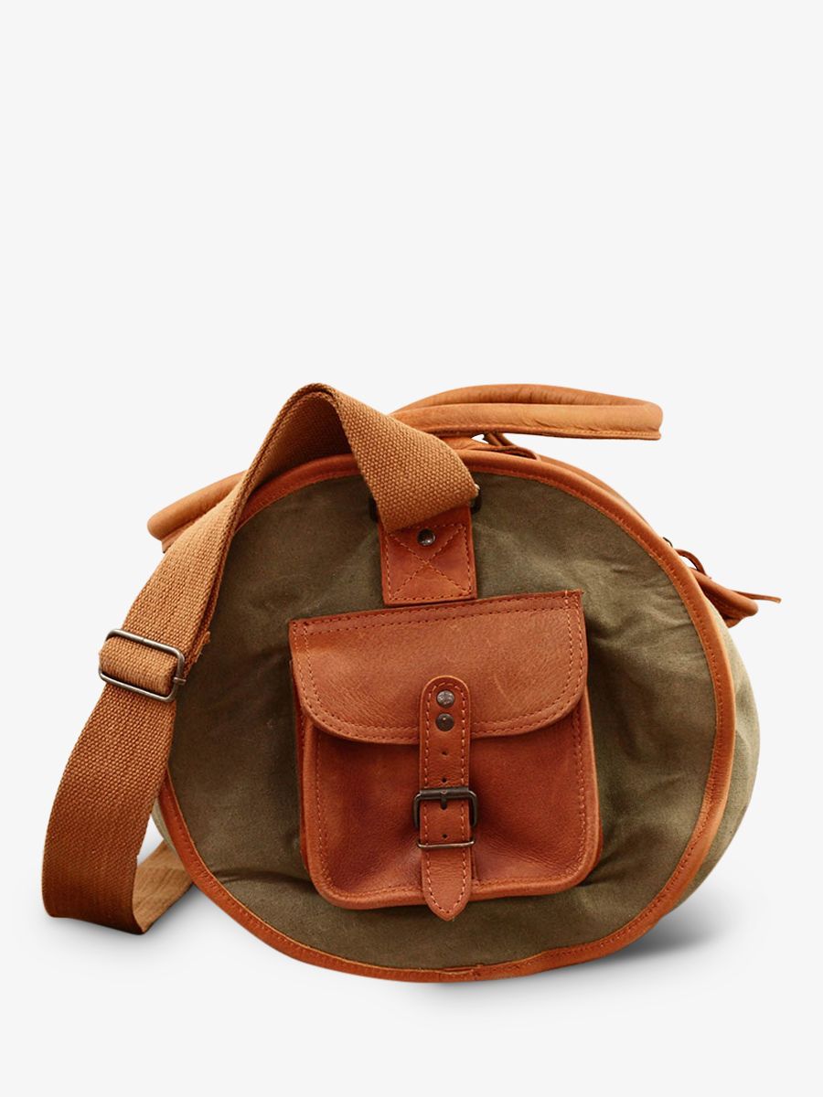 foto-cOTE-VIEW-TRAVEL-BAG-IN-LEATHER-LEVOYAGEUR-CANVAS-XL-GROEN-KAKI-PAUL-MARIUS-M08S60-GC