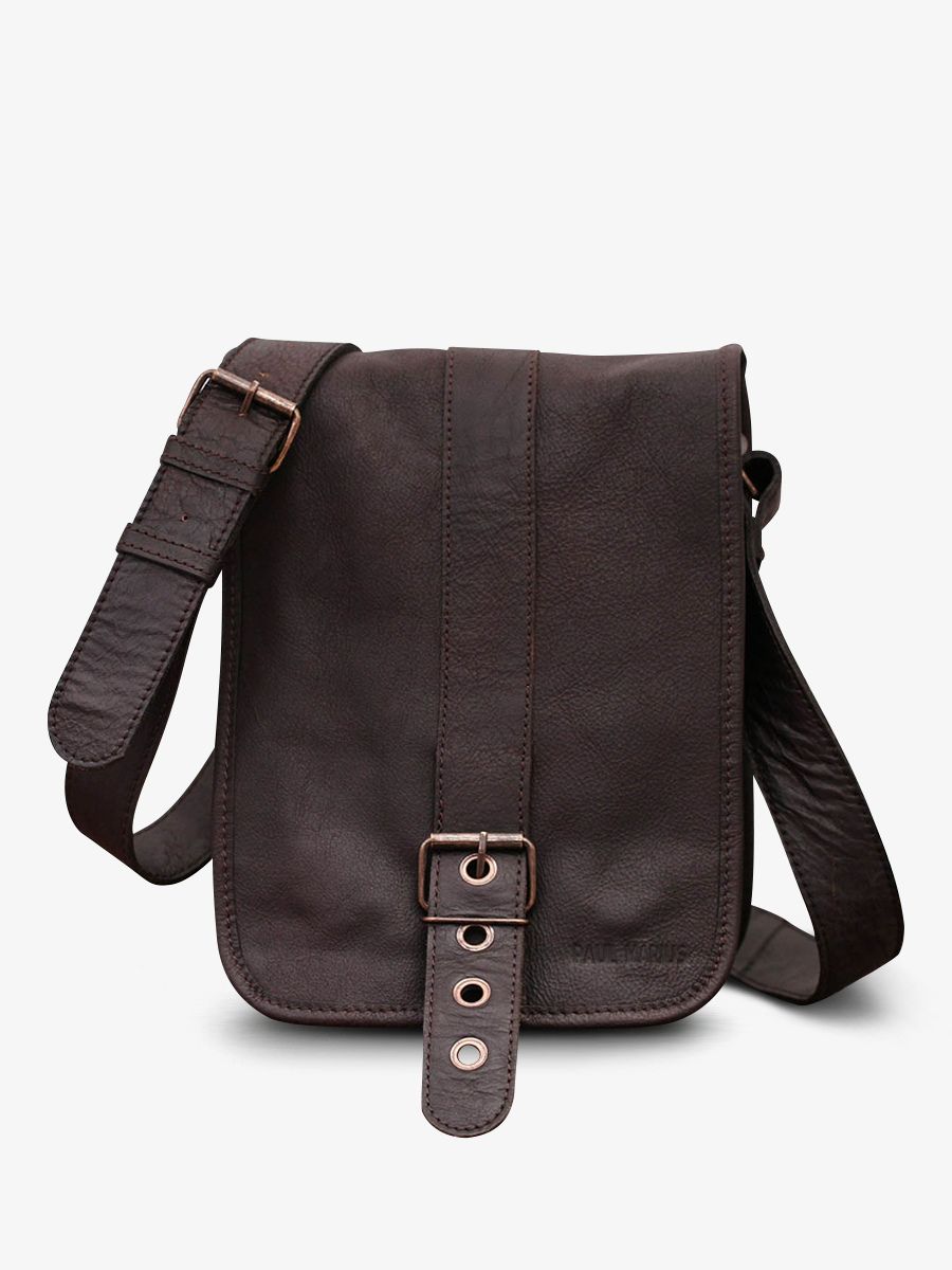 foto-gezicht-sacoche-mens-leder-zwart-puncher-indus-paul-marius-m20d