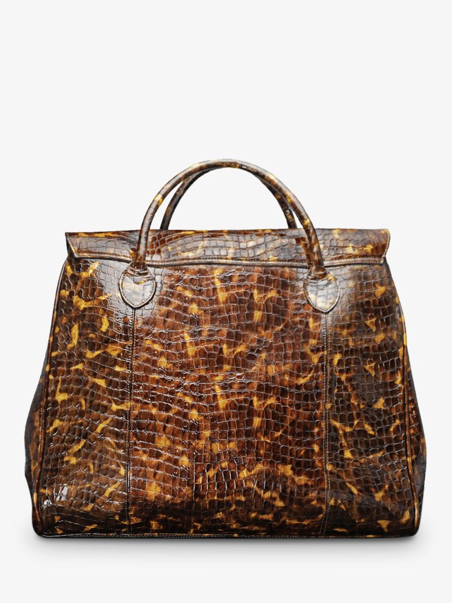 photo-back-view-big-travel-bag-zilver-man-rouen-delhi-caiman-amber-vernierd-paul-marius-m105-c-am