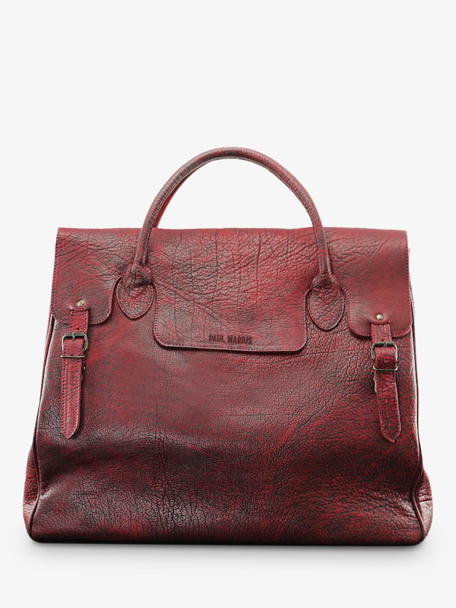 foto-front-grand-sac-de-voyage-cuir-homme-rouge-delhi-grenat-paul-marius-m105-rg