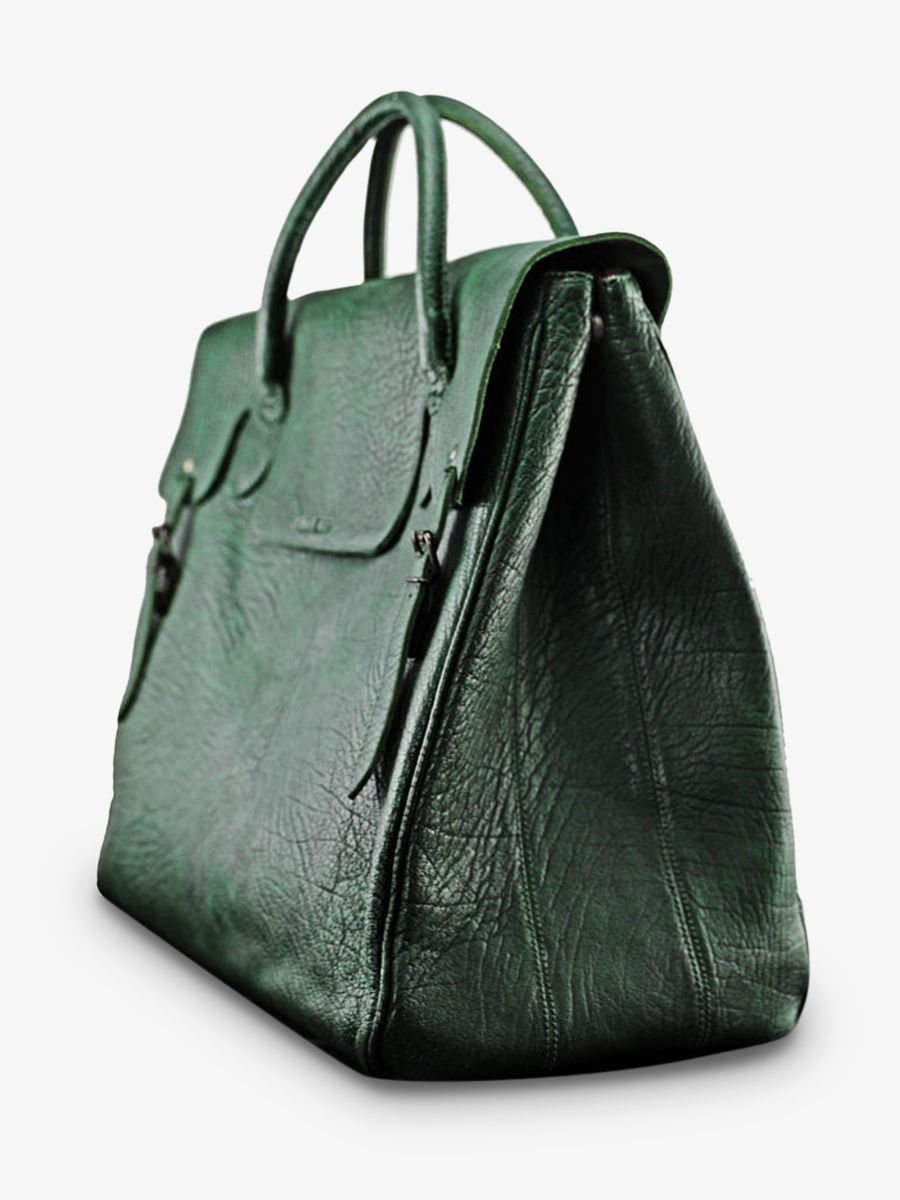 foto-interieur-grand-sac-de-voyage-cuir-homme-vert-rouen-delhi-vert-forêt-paul-marius-m105-gf