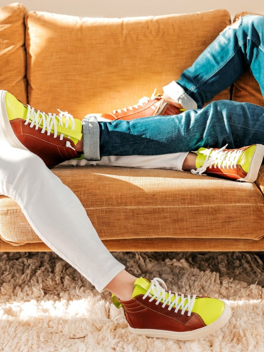 photo-interieur-sneaker-vrouwen-leder-geel-pm001-neon-yellow-paul-marius-pm001-neon-y-s36