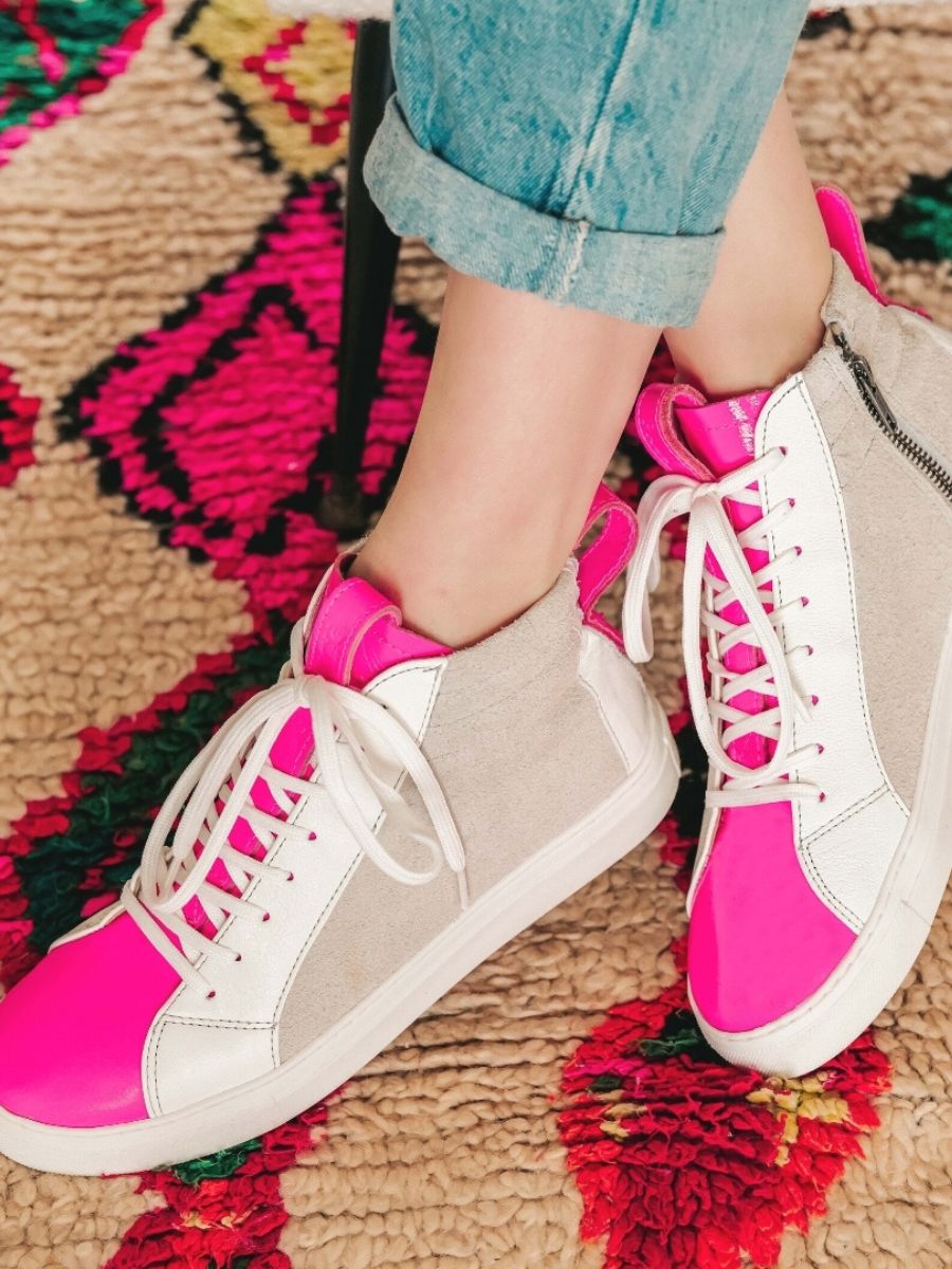 photo-interieur-sneaker-vrouwen-leder-pm001-neon-pink-paul-marius-pm001-neon-pi-s36
