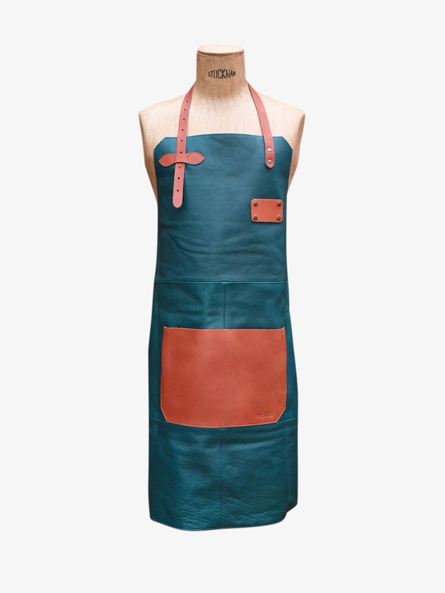photo-porte-de-dos-cuir-jardinage-vert-bleu-cablier-en-cuir-cobalt-paul-marius-apron-leather-db