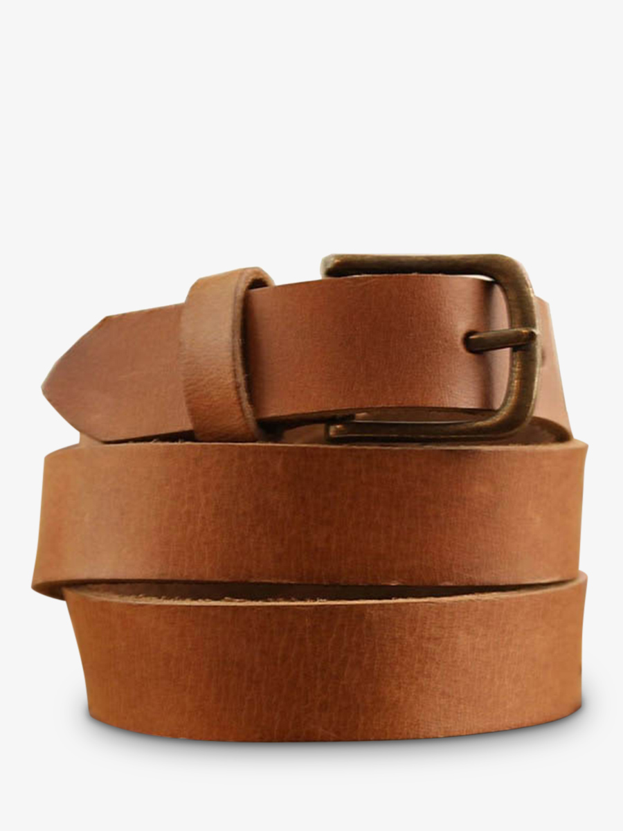 foto-gezicht-man-en-vrouw-leren-riem-bruin-band-een-sluiting-natuurlijk-paul-marius-lb-95-l