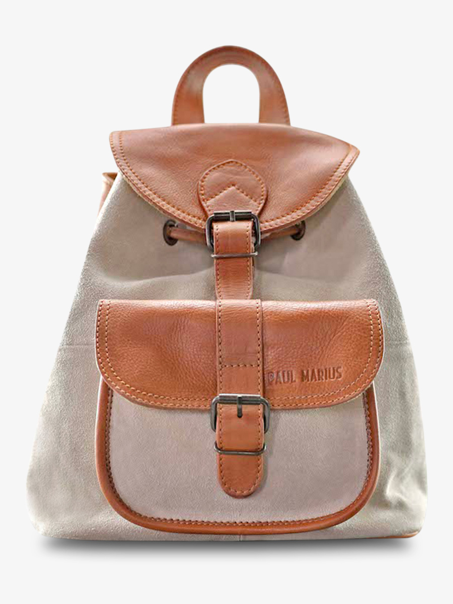 foto-vue-de-face-sac-a-dos-cuir-femme-marron-beige-lebaroudeur-pampa-naturel-craie-paul-marius-m39-ol-cr
