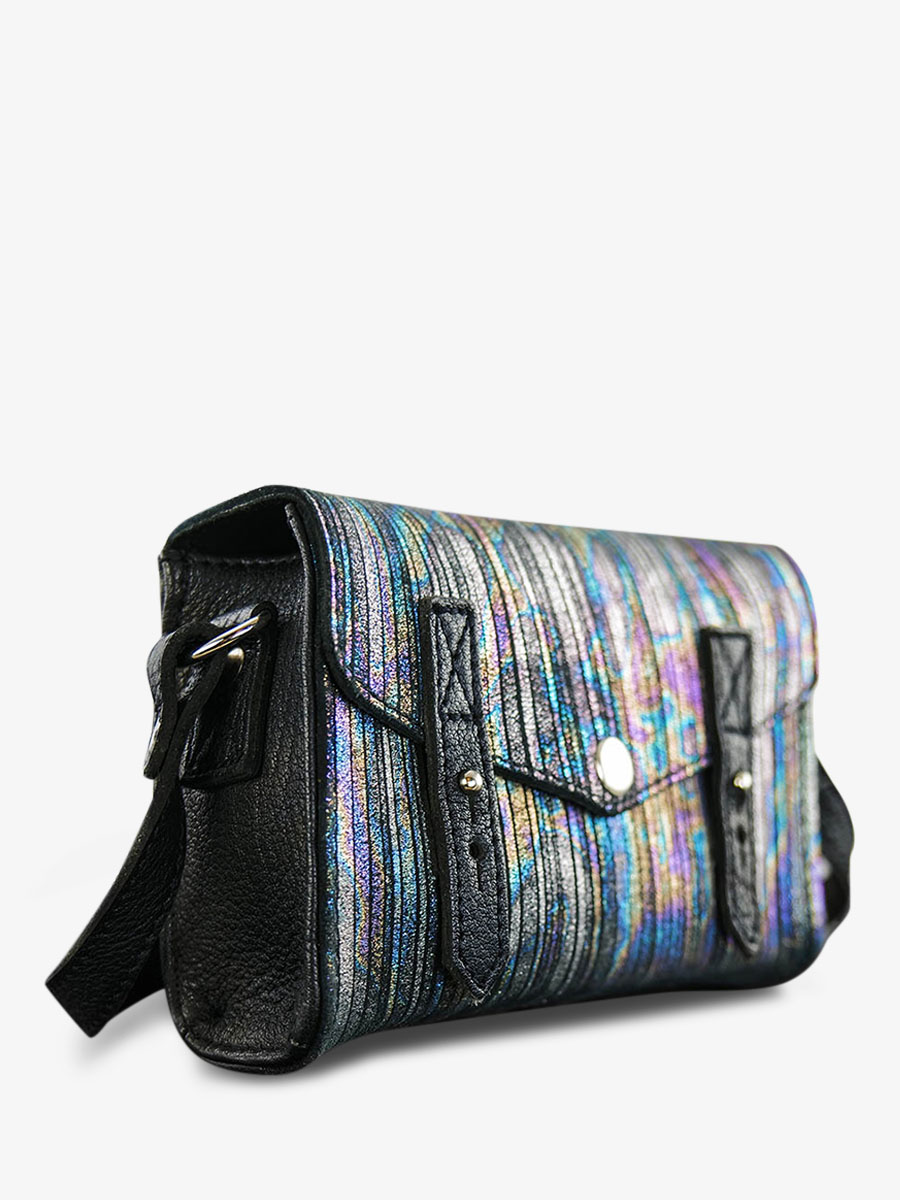 photo-cote-bandolier-tas-vrouwen-leder-multicolour-le-mini-onmisbaar-holografisch-paul-marius-w08s-prp