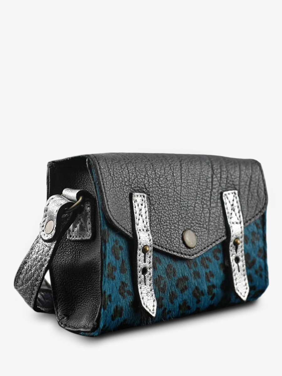 photo-vUE-DE-cOTE-BANDOLIER-BAG-LEATHER-WOMAN-BLUE-SILVER-MINI-INDISPENSABLE-LEOPARD-BLUE-POOL-SILVER-PAUL-MARIUS-W08S-LP-BLU-B
