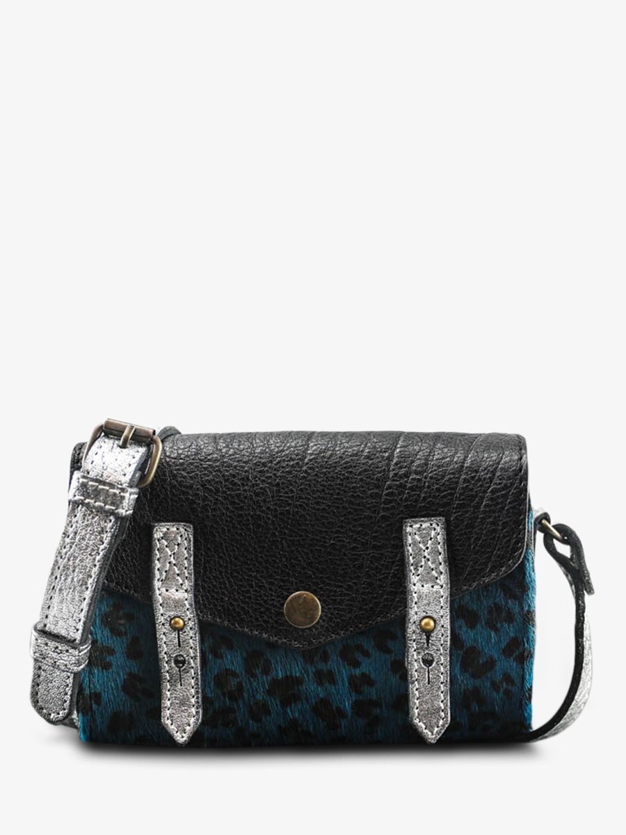 photo-front-bandolier-bag-LEATHER-WOMAN-BLUE-SILVER-MINI-INDISPENSABLE-LEOPARD-BLUE-POOL-SILVER-PAUL-MARIUS-W08S-LP-BLU-B