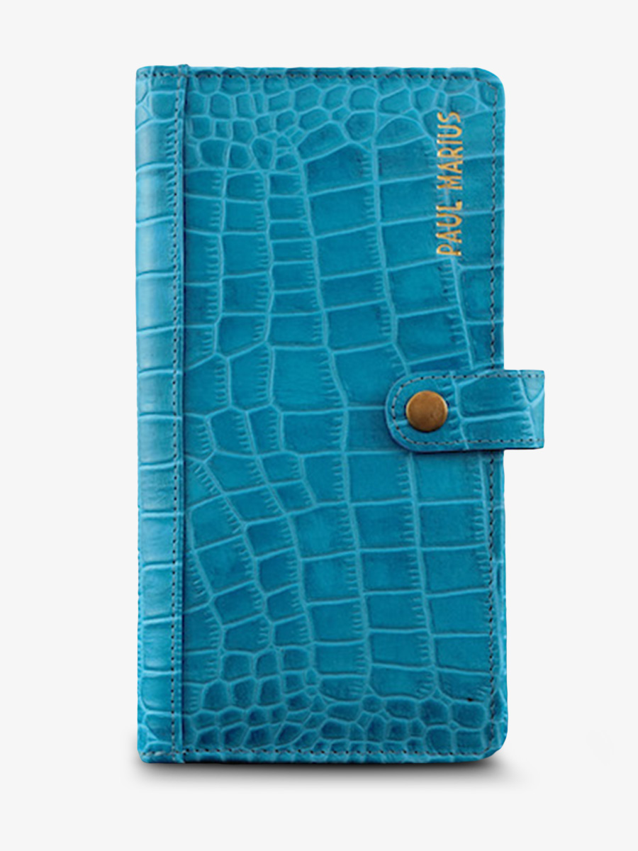 photo-front-portfolio-leder-vrouw-blauw-portfolio-charlotte-n2-alligator-cocktail-topaze-paul-marius-m67-a-blu