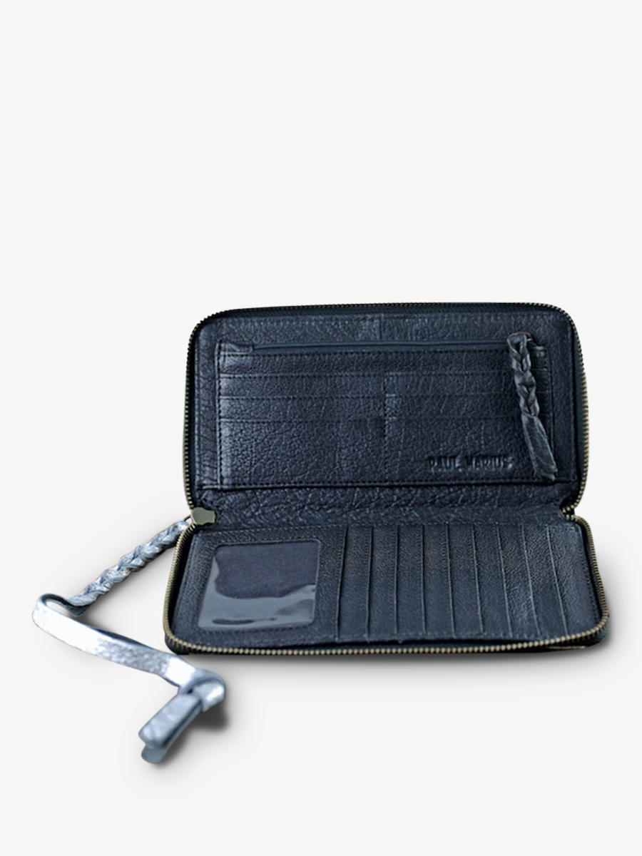 foto-interieur-leder-leder-vrouw-zilver-zwart-blad-charlotte-zilver-paul-marius-m63-s-b