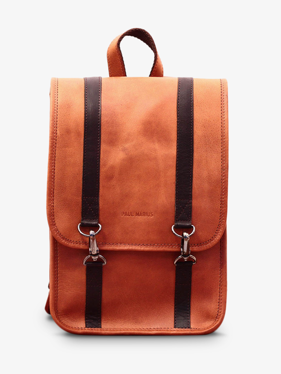 foto-vue-de-face-sac-a-dos-en-cuir-marron-lecoursier-naturel-paul-marius-m03-l