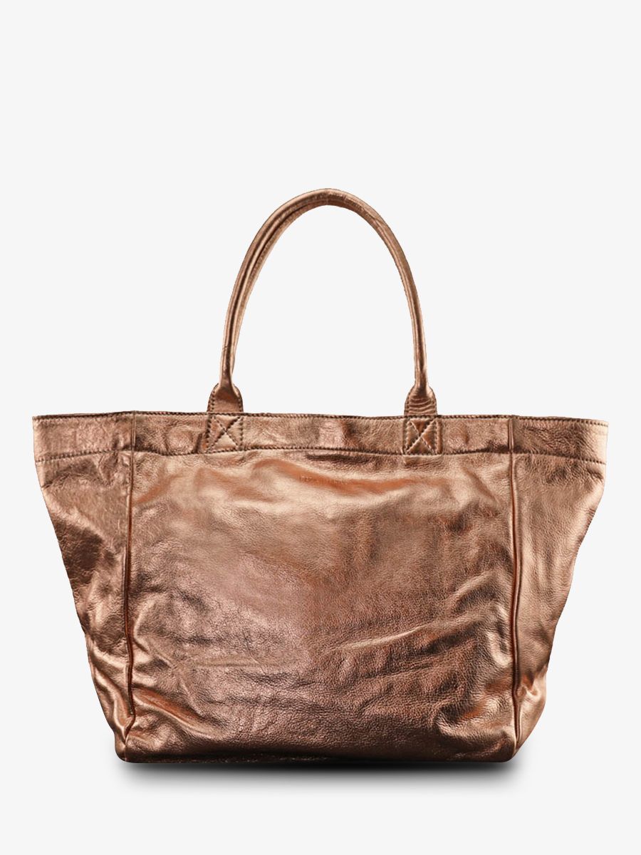 photo-vUE-DE-FACE-SAC-CABAS-CUIR-WOMAN-PAULMARIUS-ROSE-GOLD-MY-PARTNER-M-GOLD-PAUL-MARIUS-M300M-G-PI