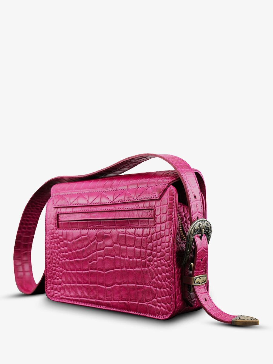 foto-bag-bandouliere-leder-vrouw-roze-lebaguette-alligator-cocktail-tourmalijn-paul-marius-w29-a-pi