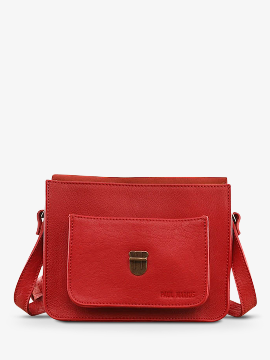 foto-interieur-sac-bandouliere-cuir-vrouw-rood-MADEMOISELLE-GEORGE-RED-CARMIN-PAUL-MARIUS-W05-R
