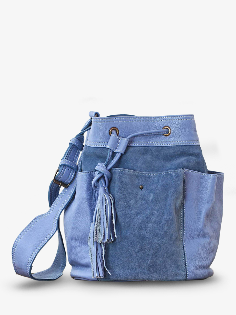 photo-front-face-bandolier-bag-leather-woman-blue-flower-blue-wash-paul-marius-w10-bl