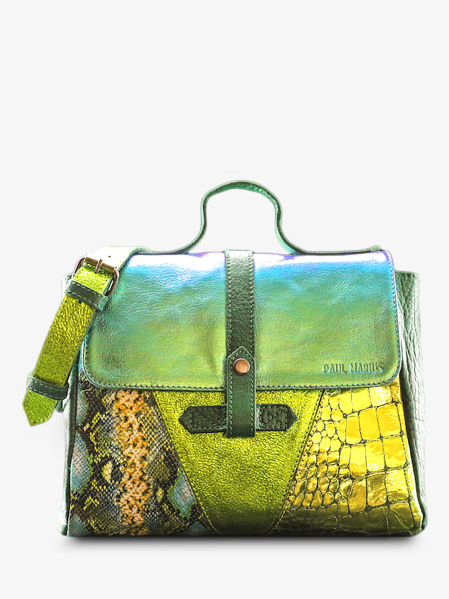 foto-front-foto-bandelier-tas-leder-vrouw-multicolour-lecorneille-chimere-draak-paul-marius-w23-ch-gr