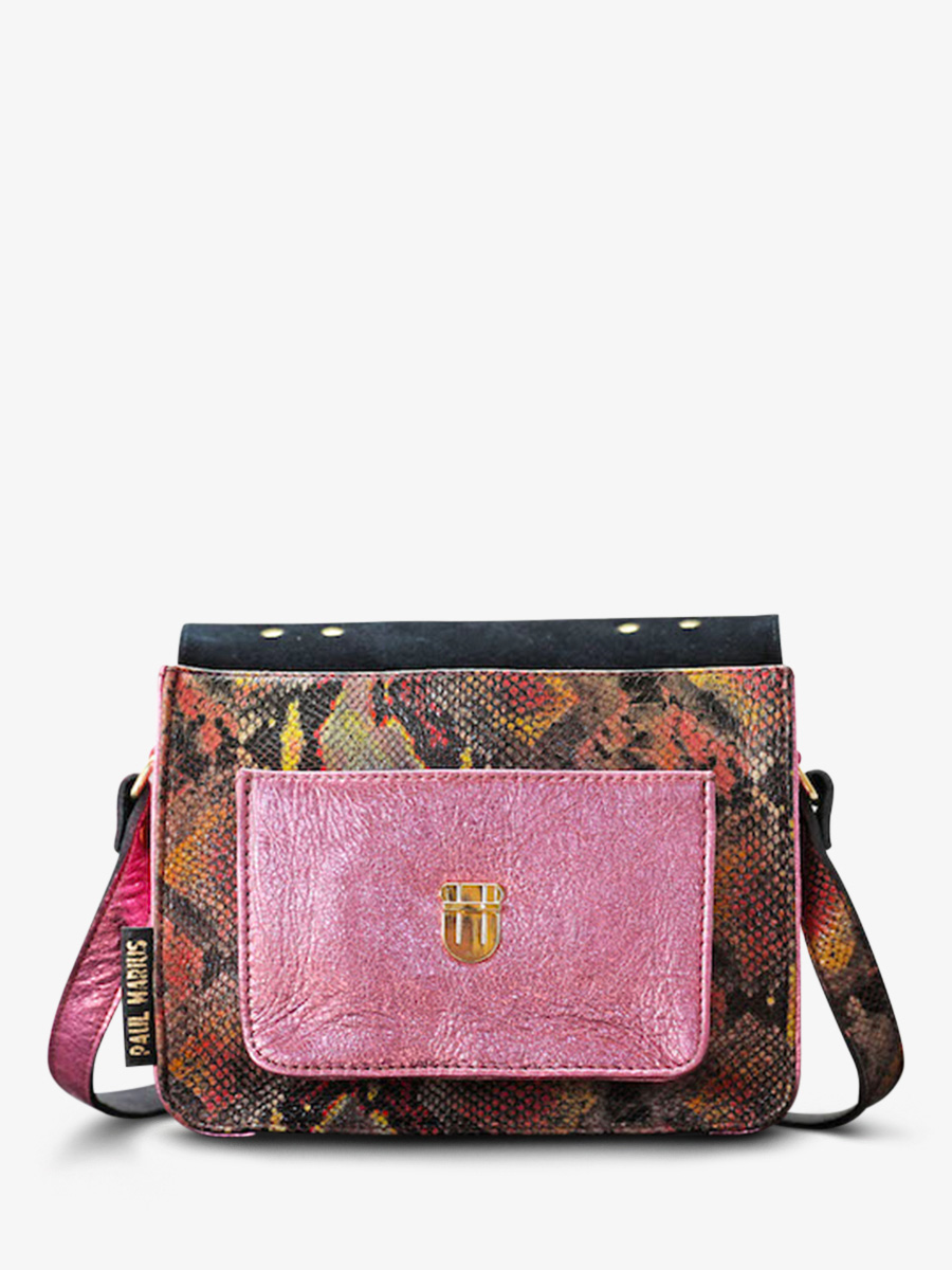 foto-interieur-sac-bandouliere-cuir-rood-roze-mademoiselle-george-python-magma-roze-metallise-paul-marius-w05-pi-mcpi