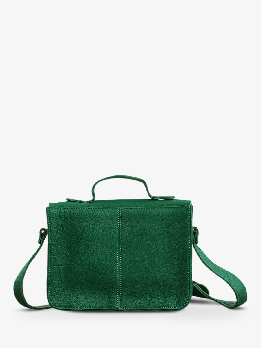 foto-vUE-DE-COTE-BANDOULIERE-BAG-LEATHER-WOMAN-GROEN-SILVER-MADEMOISELLE-GEORGE-GROEN-JUNGLE-SILVER-PAUL-MARIUS-W05-GR-S