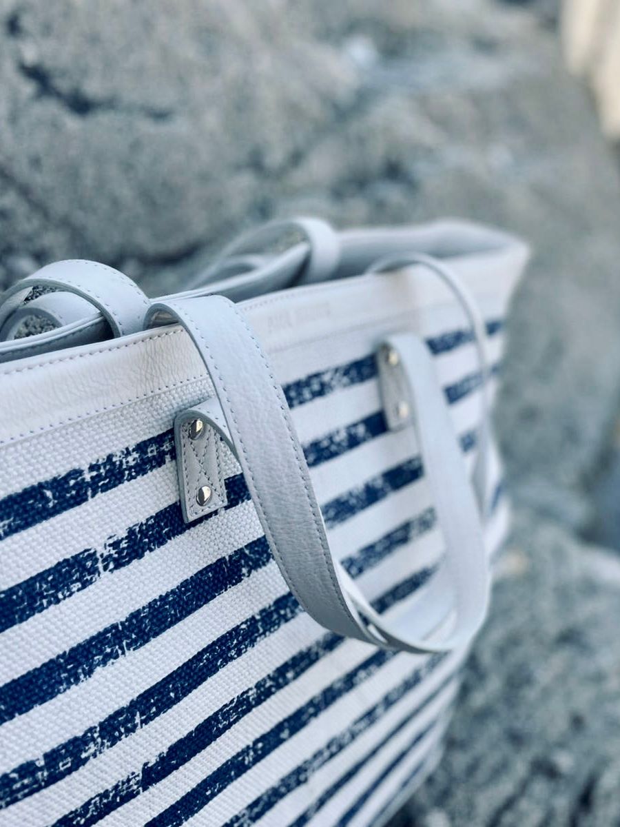 foto-strandtas-koffer-blauw-wit-duin-west-kust-mariniere-paul-marius-m25-cnv-blu-w
