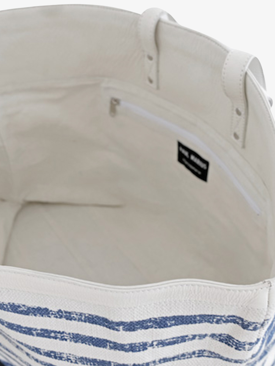 foto-interieur-sac-de-plage-bleu-blanc-dune-côte-ouest-mariniere-paul-marius-m25-cnv-blu-w