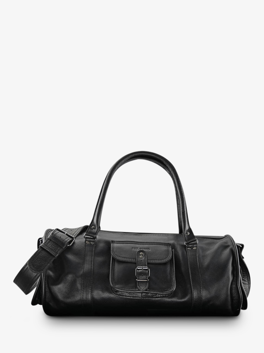 foto-vue-de-face-sac-de-voyage-en-cuir-noir-levoyageur-l-noir-paul-marius-m08s50-b
