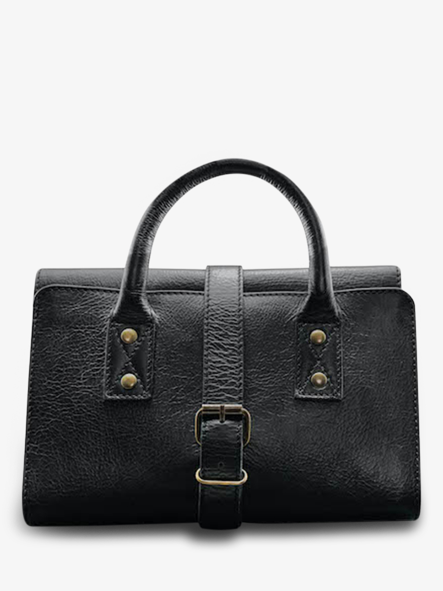 photo-vue-de-face-towel-bag-leather-black-latrousse-depliable-black-paul-marius-m502-b