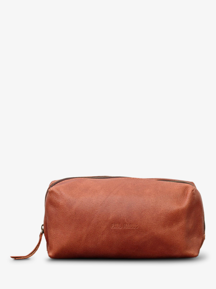 foto-face-toilet-handdoek-bruin-leer-lebarbier-naturel-paul-marius-m501-l