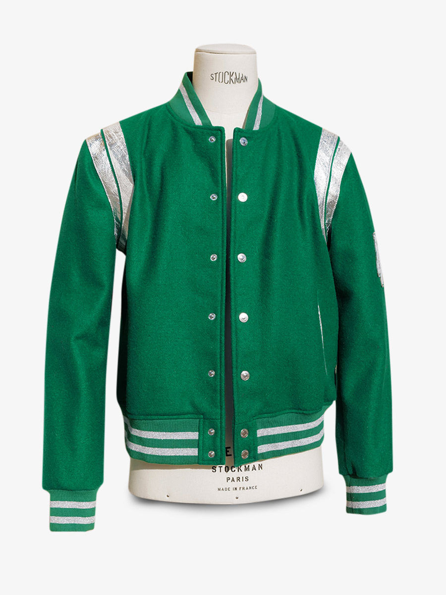 photo-front-view-teddy-blouson-cuir-et-tissus-leteddy-50s-vert-vipere-paul-marius-tdy-fifties-gr-l
